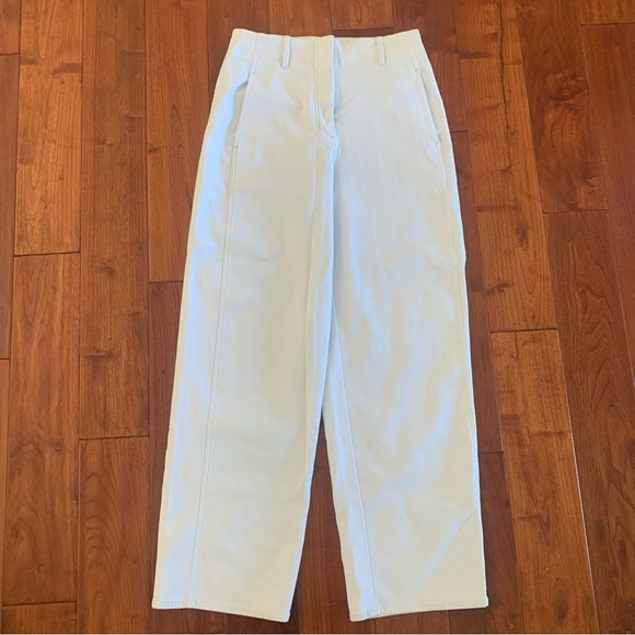 Aritzia Wilfred Free Ascendant High-waisted cotton sateen utility pants Size 8 - Picture 1 of 16